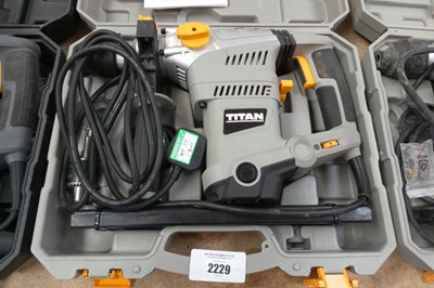 Lot Cased Titan Magnesium SDS + rotary hammer...