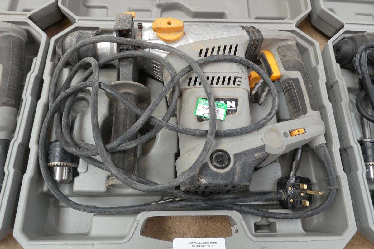 Lot Cased Titan Magnesium SDS + rotary hammer...