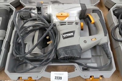 Lot Cased Titan Magnesium SDS + rotary hammer...