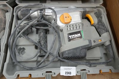 Lot Cased Titan Magnesium SDS + rotary hammer...