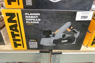 Lot Titan 900W electric planer (TTB876PLN)