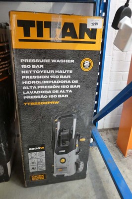 Lot Titan 150 Bar electric pressure washer...