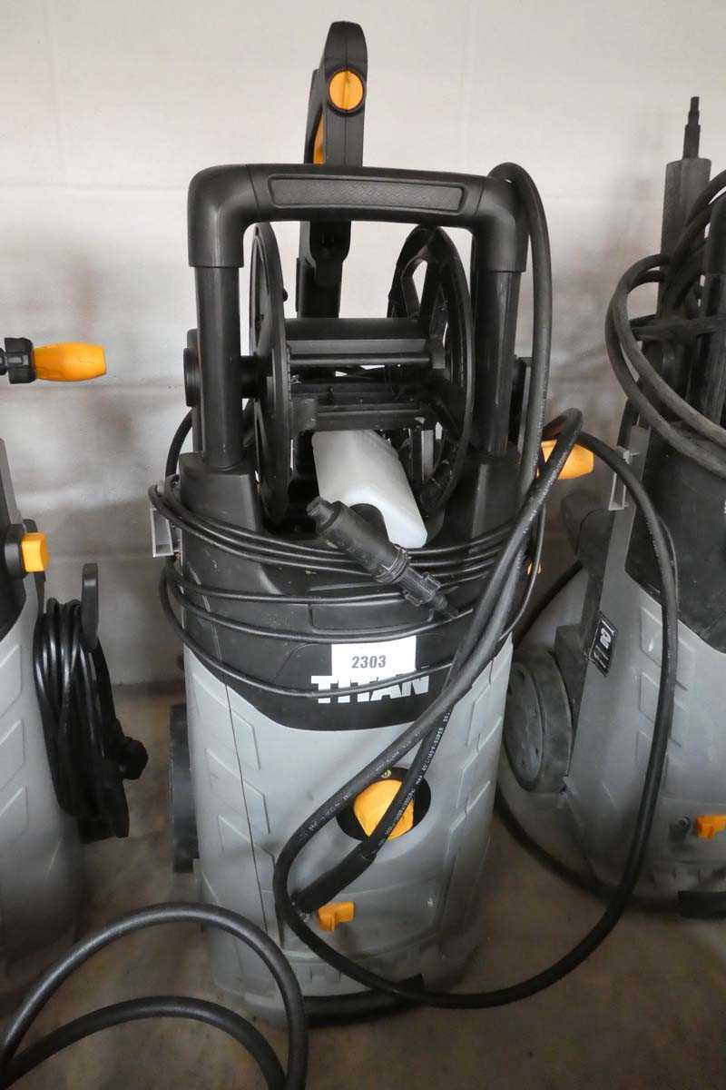 Lot Titan 150 Bar electric pressure washer...