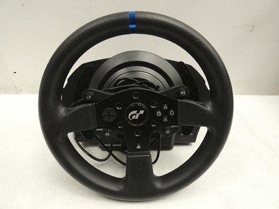 Lot 2079 - Thrustmaster T300 RS GT racing wheel for...