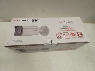 Lot 2087 - *Sealed* HikVision AcuSense EXIR fixed bullet...