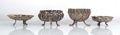 Lot 403 - Four Anglo Indian dishes, each on three...