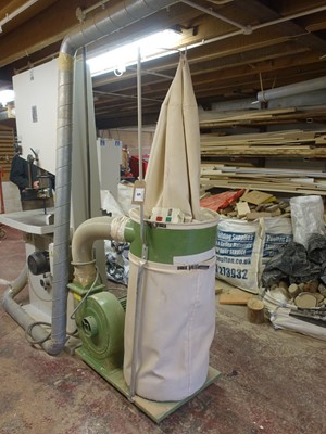 Lot 5 - Mobile 3 phase electric single bag dust...