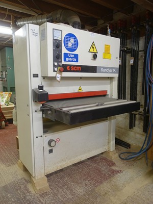 Lot 8 - SCM Uno 1 metre drum sander, year 2003, serial...