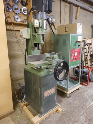 Lot 28 - Sedgewick 3 phase electric hollow chisel morticer