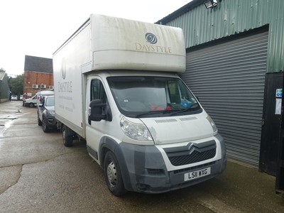 Lot 200 - LS11 WXG Citroen Relay 40 HDI 160 X LWB Luton...