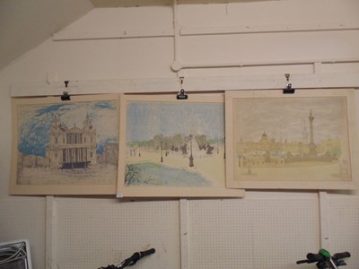 Lot 20 - Three mounted Colin Spencer watercolours and...