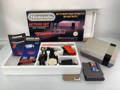 Lot Nintendo Entertainment System Action Set with...