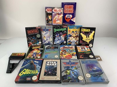 Lot 13x boxed Nintendo Entertainment System games...