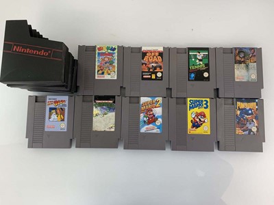 Lot 9x Nintendo Entertainment System games to...