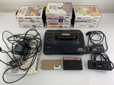 Lot Sega Master System together with 13x boxed...