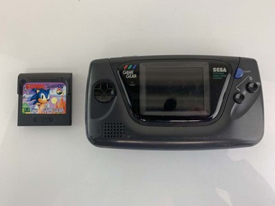 Lot Sega Game Gear and Sonic The Hedgehog Game Gear