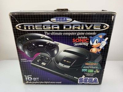 Lot Sega Mega Drive 1 boxed together Mega Games 1