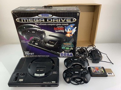 Lot Sega Mega Drive 1 boxed together Mega Games 1