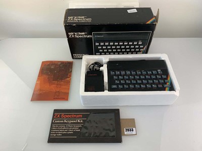 Lot Sinclair ZX Spectrum, boxed together with a...