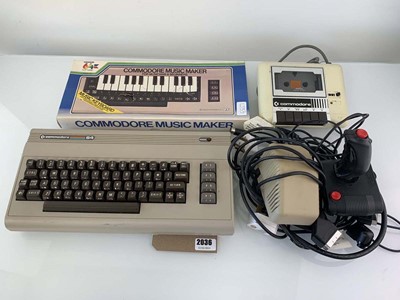 Lot Commodore 64 together with Commodore Music...