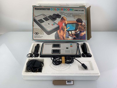 Lot Videomaster ColourScore Home TV Game, boxed