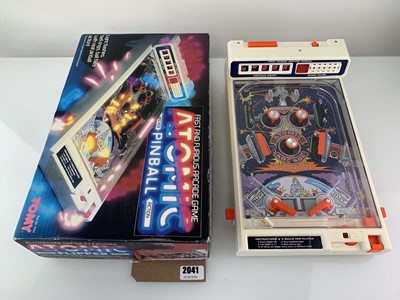 Lot Tomy Atomic Pinball Flipper Arcade Action