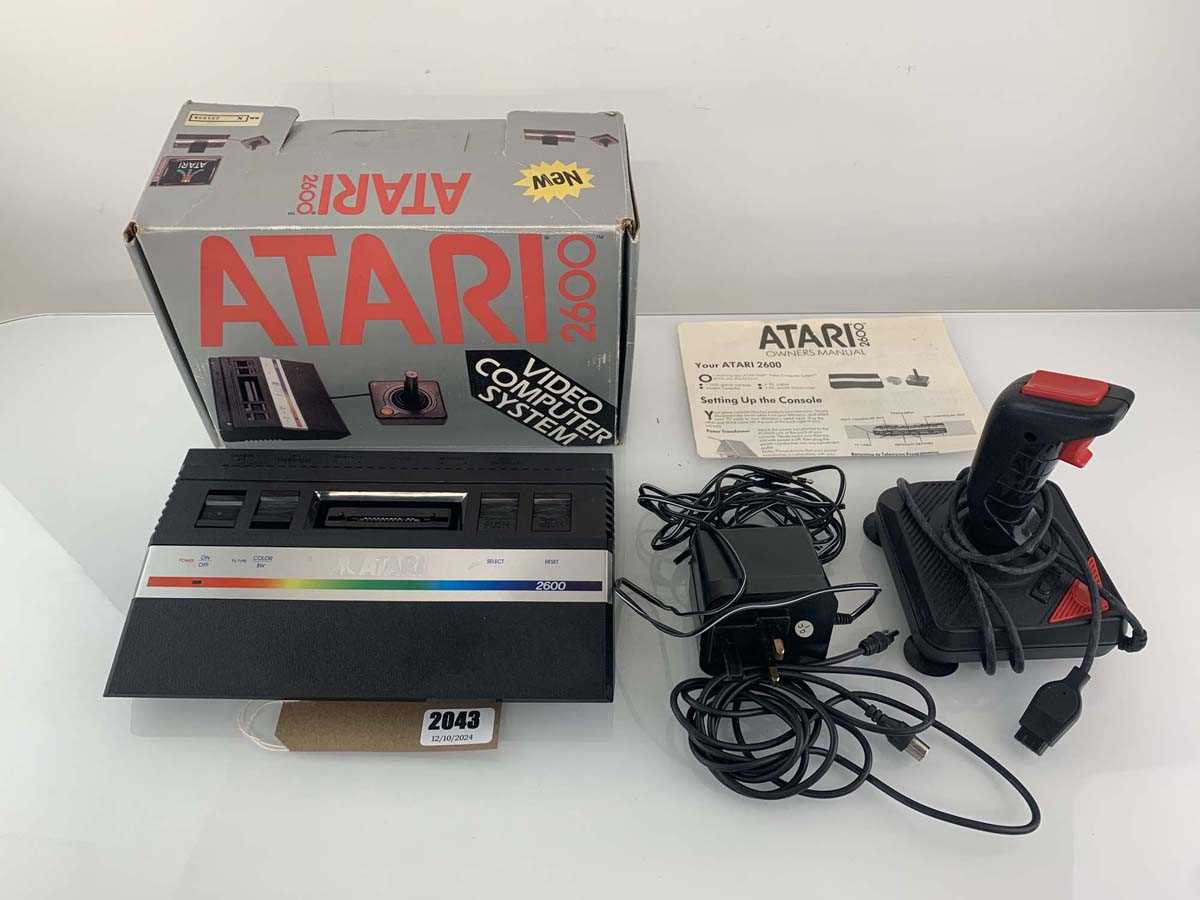 Lot Atari 2600, boxed