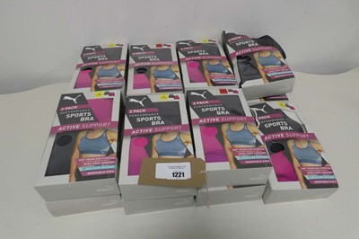 Lot 1221 - Approx. 15 boxes of women's performance sports...