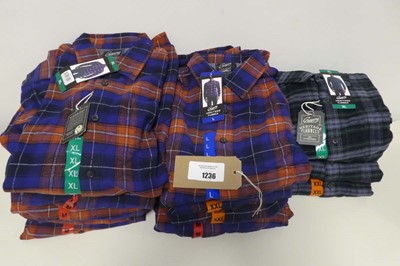 Lot 1236 - Approx. 15 men's Grayers heritage flannel shirts.