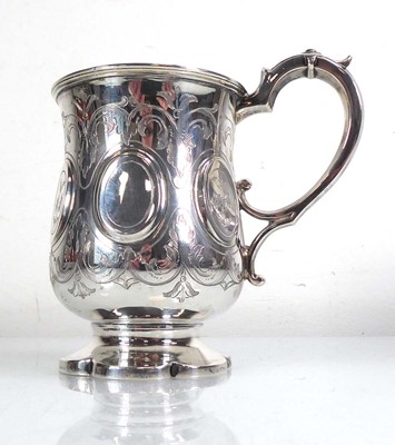 Lot 430 - A Victorian silver and parcel gilt Christening...