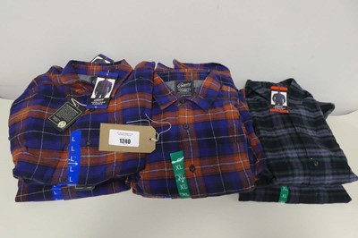 Lot 1240 - Approx. 15 men's Grayers heritage flannel shirts.