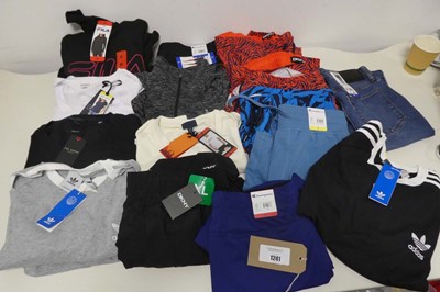 Lot 1241 - Approx. 15 items of branded clothing Adidas,...