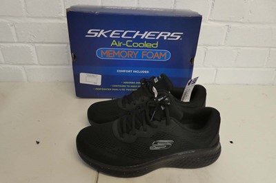 Lot 1108 - A boxed pair of men's Skechers sketch lite air...