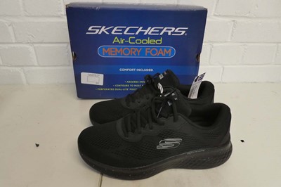 Lot 1110 - A boxed pair of men's Skechers sketch lite air...