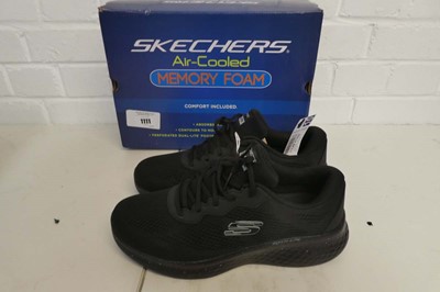 Lot 1111 - A boxed pair of men's Skechers sketch lite air...