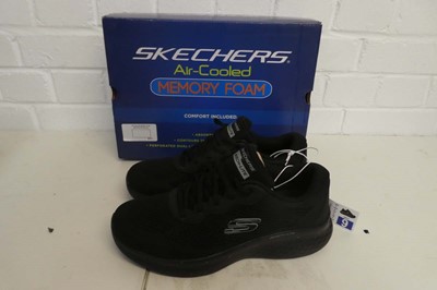 Lot 1112 - A boxed pair of men's Skechers sketch lite air...