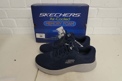 Lot 1117 - A boxed pair of men's Skechers sketch lite air...