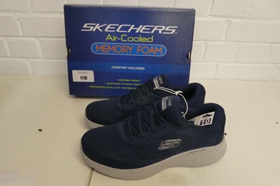 Lot 1118 - A boxed pair of men's Skechers sketch lite air...