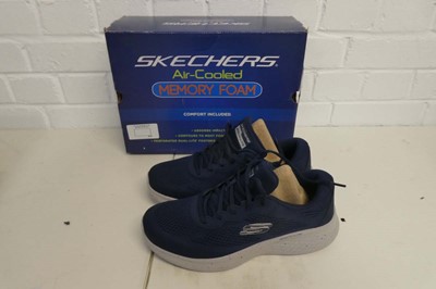 Lot 1121 - A boxed pair of men's Skechers sketch lite air...