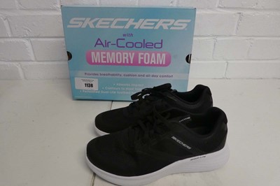 Lot 1138 - A boxed pair of women's Skechers sketch lite...