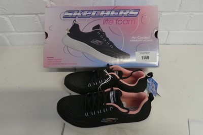 Lot 1149 - A boxed pair of women's Skechers lite foam...