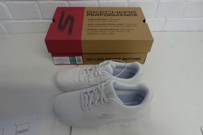 Lot 1150 - A boxed pair of women's Skechers go walk air...