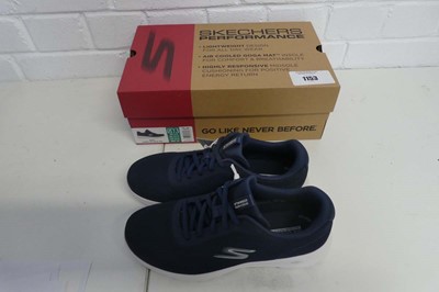 Lot 1153 - A boxed pair of women's Skechers go walk air...