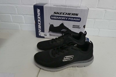 Lot 1163 - A boxed pair of men's Skechers liteweight...