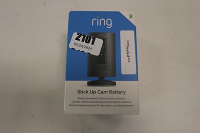 Lot 2101 - Ring stick up camera cam battery, sealed in box