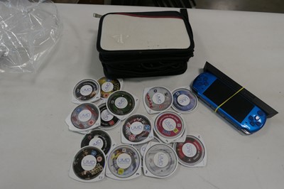 Lot 2115 - Sony PSP 3003 with case, charger, and movies