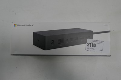 Lot 2116 - Microsoft Surface Dock