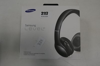 Lot 2117 - Samsung Level On headphones, boxed