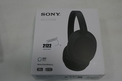 Lot 2122 - Sony WH-CH720n headphones