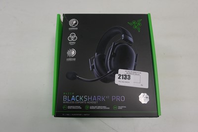 Lot 2133 - Boxed Razer Blackshark V2 Wireless Esports...